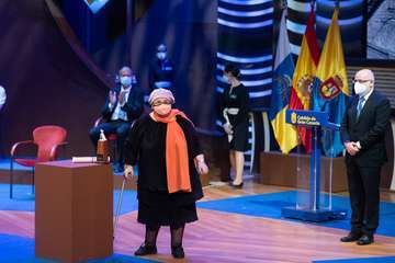 Ceremonia de entrega de Honores y Distinciones 2020 de Gran Canaria/TA.